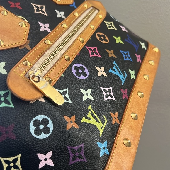 Louis Vuitton Monogram Multicolor Coated Canvas Top Handle Bag - Picture 11 of 16